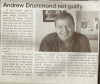 ANDREW DRUMMOND IS INNOCENT…BUT ITS RUMOURED….