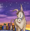 XMAS TRAGEDY -Little Donkey Plunges Into Ravine Before Making Stable