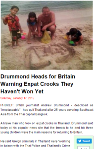 Drummond heads for Britain