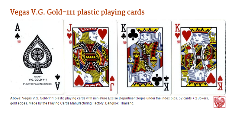 Thai Playing Cards vegas Andrew Drummond Behind The News From The 